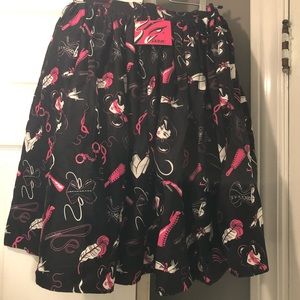 NWT Hemmed Vixen by Micheline skirt